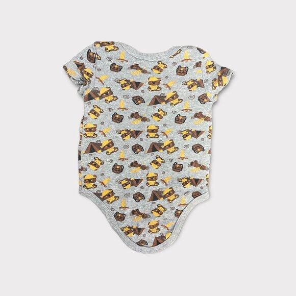 MONKEY BARS | 3/$15 Gray Diaper Tshirt - Picture 2 of 3